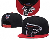 Falcons Team Logo Black Red Adjustable Hat GS,baseball caps,new era cap wholesale,wholesale hats